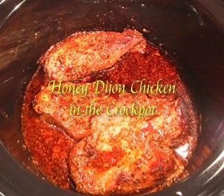 Honey Dijon Chicken (Freezer to Crockpot)